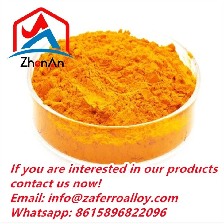 99.5% Vanadium Oxide Pentoxide Orange Powder