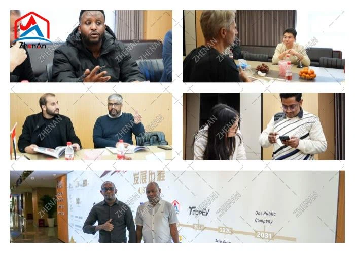 Customers Inspecting Our State-of-the-Art Production Lines Customers Inspecting Our State-of-the-Art Production Lines