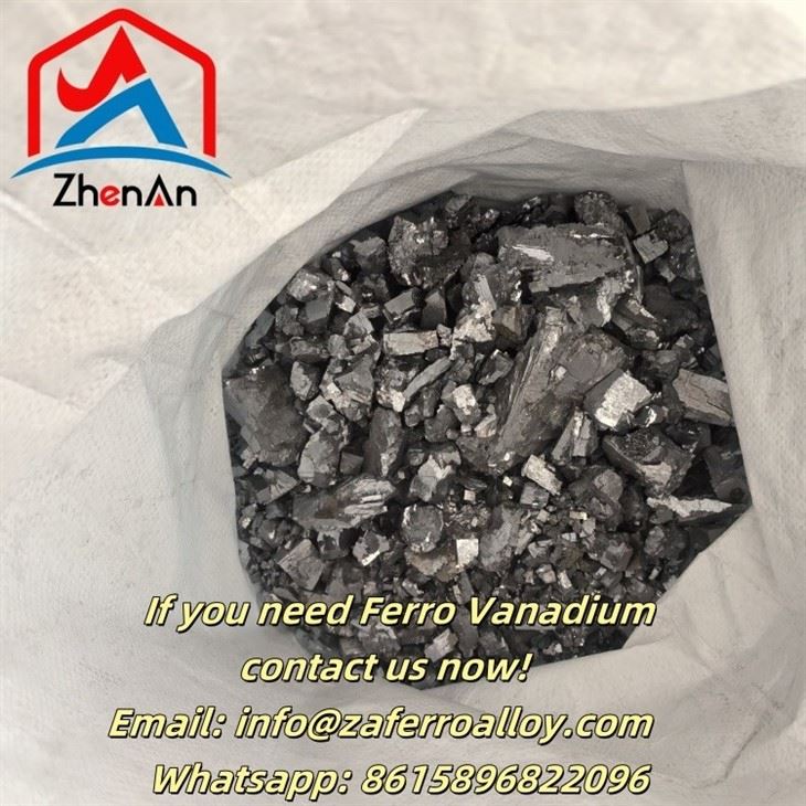 Silver Metal Block 60%Min Ferro Vanadium
